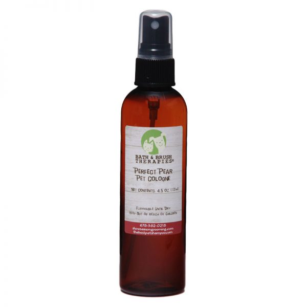 Dog Perfume Perfect Pear 4oz by Bath & Brush Therapies®