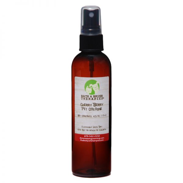 Dog Perfume Cherry Berry 4oz by Bath & Brush Therapies®