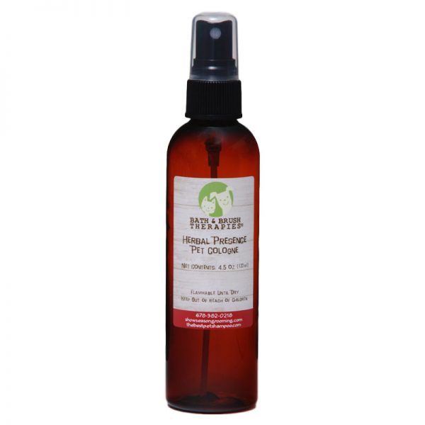 Dog Perfume Herbal Presence 4oz by Bath & Brush Therapies®