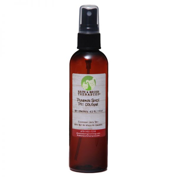 Dog Perfume Pumpkin Spice 4oz by Bath & Brush Therapies®