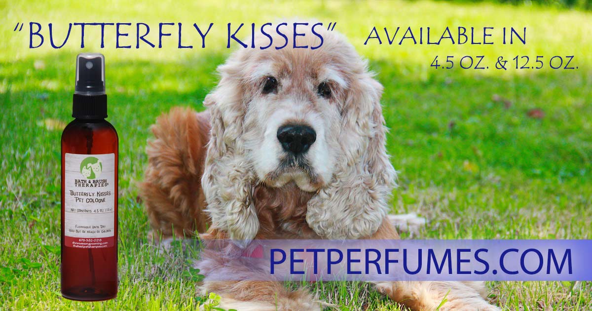 Pet Perfume Butterfly Kisses Dog Cologne