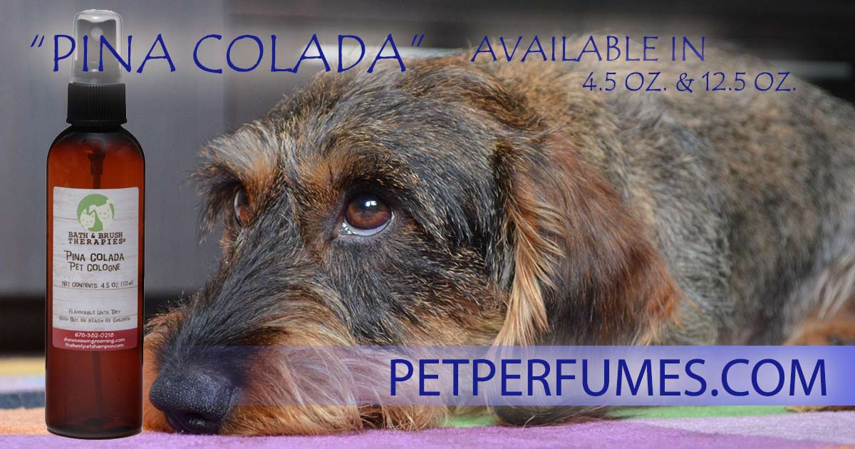 Pet Perfume Pina Colada 4.5 Ounce by Bath & Brush Therapies